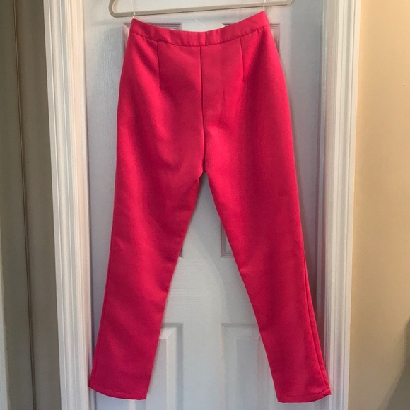 Hot Pink Trousers - Picture 2 of 4